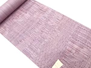 B反　本場筑前博多　古典柄織り出し　名古屋帯地反物